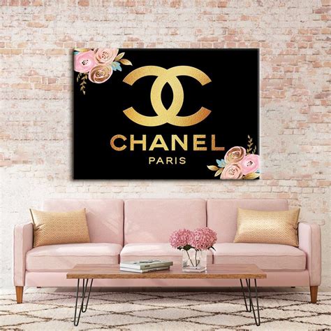 wall art chanel print|chanel wall art images.